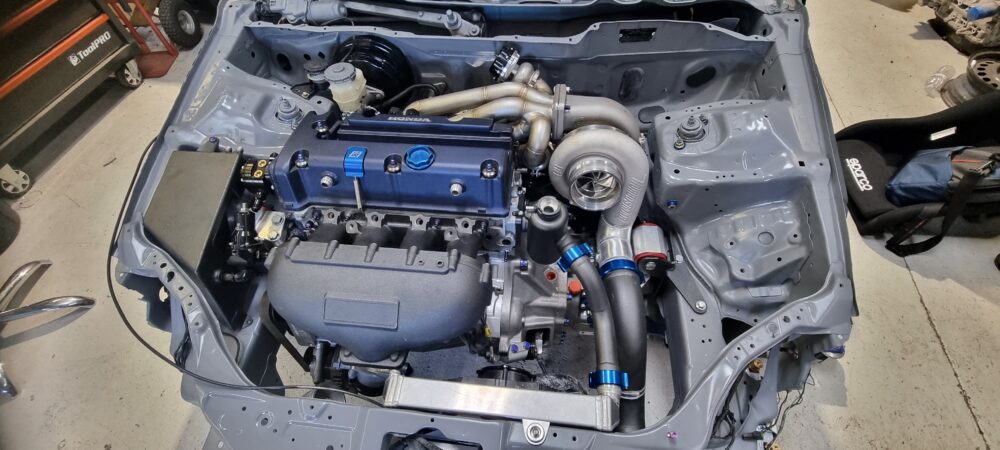 20241224_173511 Honda K20/24 347 Stainless Hypex Turbo Manifold - T4 Twin Scroll