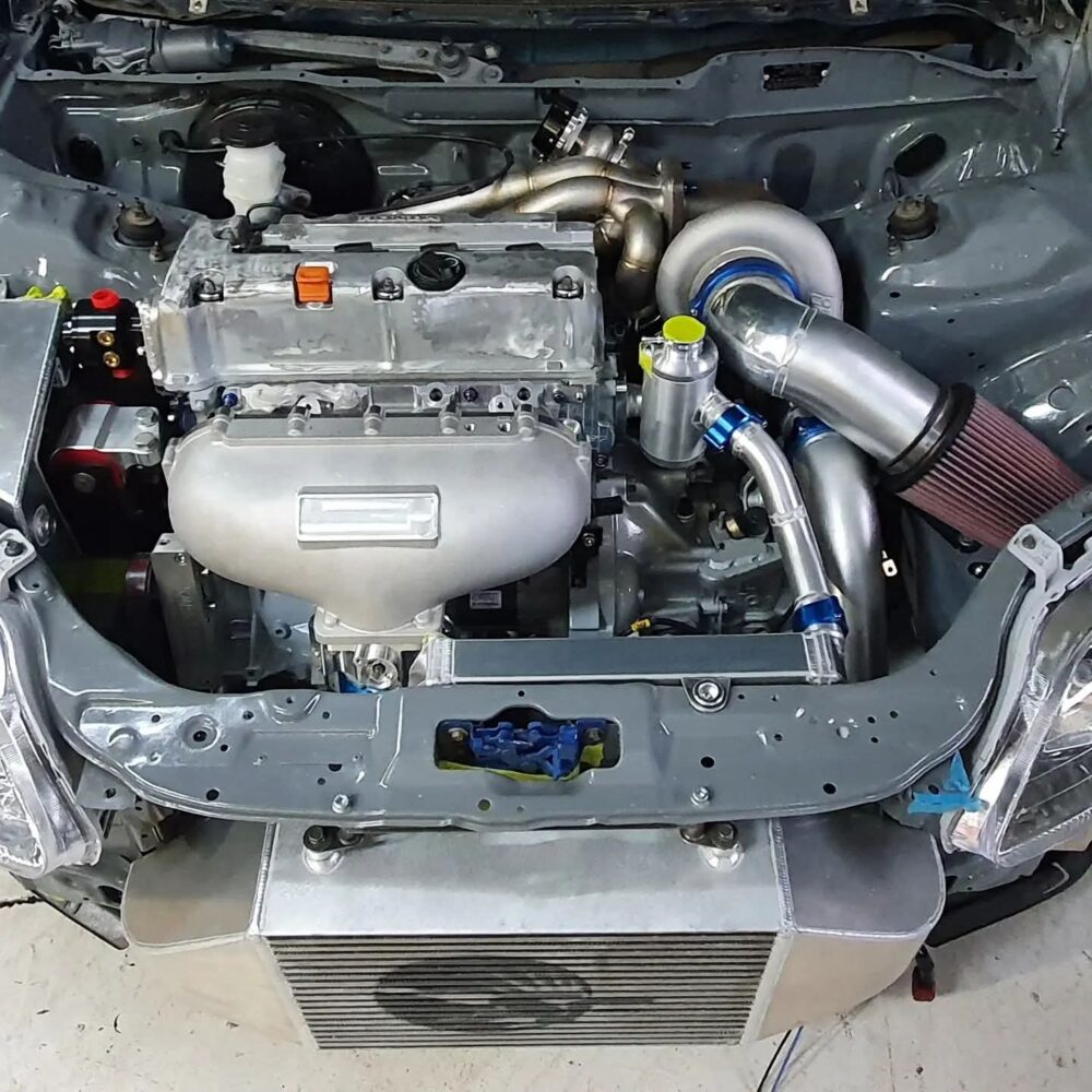 FB_IMG_1762766466624 Honda K20/24 347 Stainless Hypex Turbo Manifold - T4 Twin Scroll