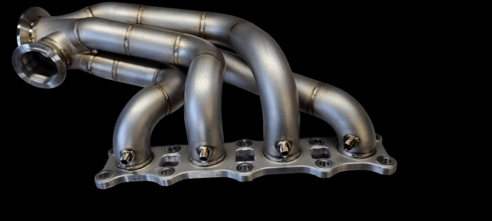 4B11 EVO-X 347 Stainless Sidewinder Turbo Manifold