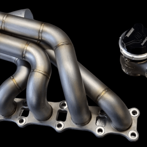 4B11 EVO-X 347 Stainless Sidewinder Turbo Manifold